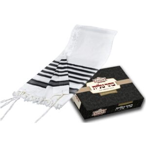 Sephardic Talit thick strings Elite Beth Yosef